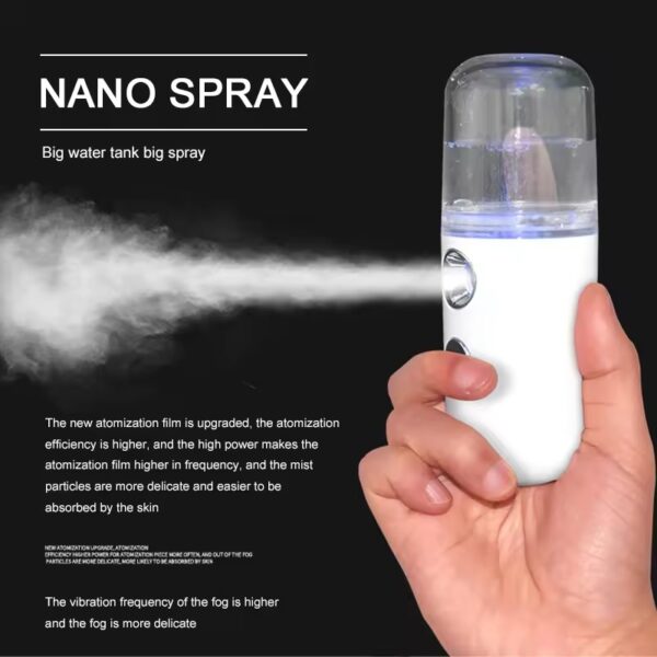 Face Humidifier Facial Steamer Mist Sprayer SPA Steaming Machine - Image 2